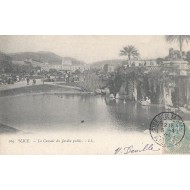 Nice - La Cascade du Jardin Public vers 1900 